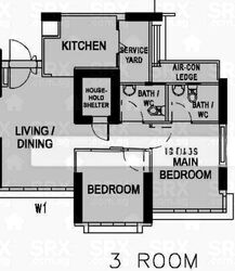 Blk 27 Ghim Moh Valley (Queenstown), HDB 3 Rooms #489675121